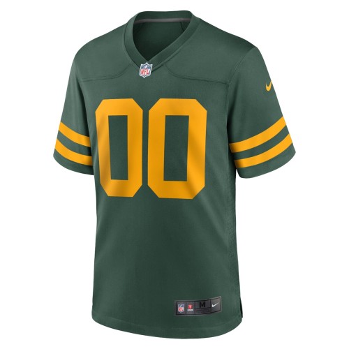 Green Bay Packers Nike Alternate Custom Jersey - Green Green Bay Packers Nike Alternate Custom Jersey - Green