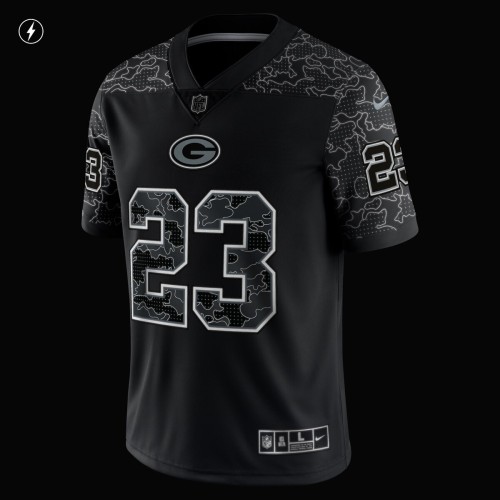 Jaire Alexander Green Bay Packers Nike RFLCTV Limited Jersey - Black Jaire Alexander Green Bay Packers Nike RFLCTV Limited Jersey - Black