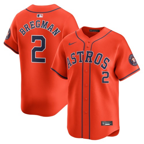 Alex Bregman Houston Astros Nike Alternate Limited Player Jersey – Orange Alex Bregman Houston Astros Nike Alternate Limited Player Jersey – Orange