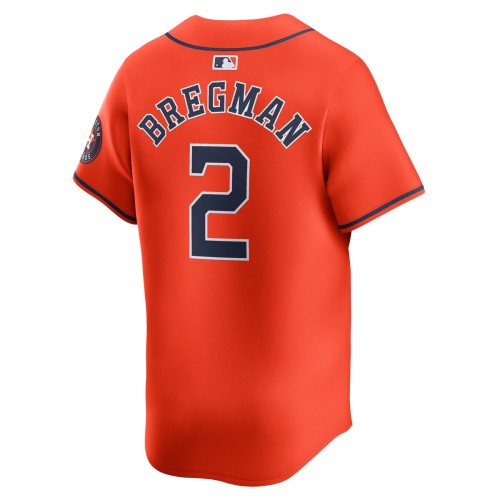 Alex Bregman Houston Astros Nike Alternate Limited Player Jersey – Orange Alex Bregman Houston Astros Nike Alternate Limited Player Jersey – Orange