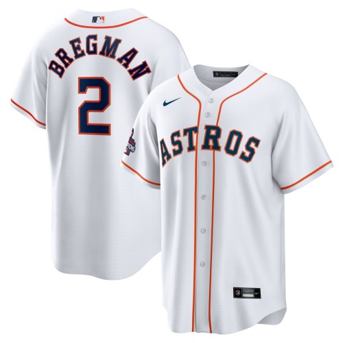 Alex Bregman Houston Astros Nike 2022 World Series Champions Home Replica Jersey - White Alex Bregman Houston Astros Nike 2022 World Series Champions Home Replica Jersey - White