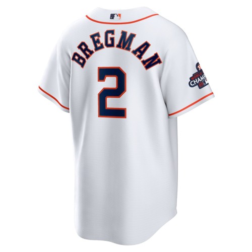 Alex Bregman Houston Astros Nike 2022 World Series Champions Home Replica Jersey - White Alex Bregman Houston Astros Nike 2022 World Series Champions Home Replica Jersey - White