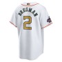 Alex Bregman Houston Astros Nike 2023 Gold Collection Replica Player Jersey - White/Gold Alex Bregman Houston Astros Nike 2023 Gold Collection Replica Player Jersey - White/Gold