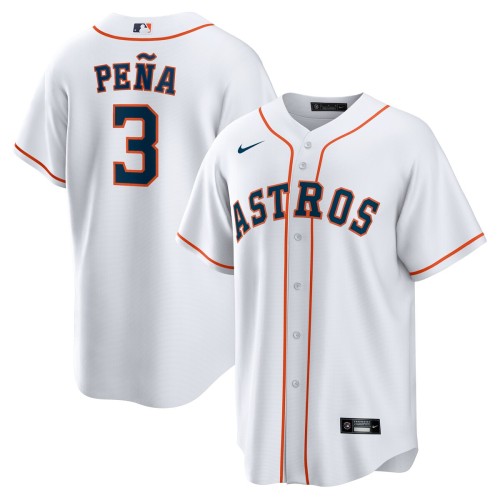 Jeremy Peña Houston Astros Nike Home Replica Jersey - White Jeremy Peña Houston Astros Nike Home Replica Jersey - White