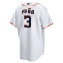 Jeremy Peña Houston Astros Nike Home Replica Jersey - White Jeremy Peña Houston Astros Nike Home Replica Jersey - White
