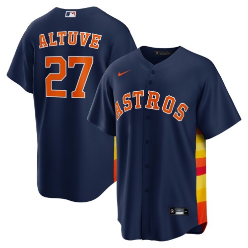 Jose Altuve Houston Astros Nike Alternate Replica Player Name Jersey - Navy Jose Altuve Houston Astros Nike Alternate Replica Player Name Jersey - Navy