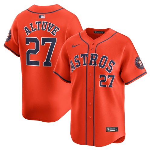 Jose Altuve Houston Astros Nike Alternate Limited Player Jersey – Orange Jose Altuve Houston Astros Nike Alternate Limited Player Jersey – Orange