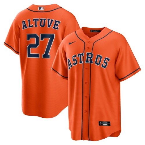 Jose Altuve Houston Astros Nike Alternate Replica Player Name Jersey - Orange Jose Altuve Houston Astros Nike Alternate Replica Player Name Jersey - Orange
