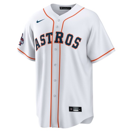 Jose Altuve Houston Astros Nike 2022 World Series Champions Home Replica Jersey - White Jose Altuve Houston Astros Nike 2022 World Series Champions Home Replica Jersey - White