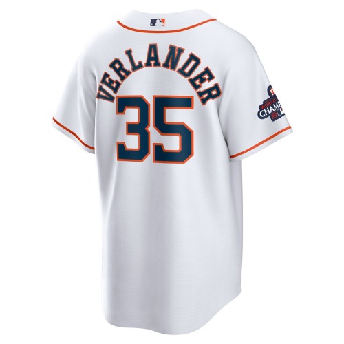 Justin Verlander Houston Astros Nike 2022 World Series Champions Home Replica Jersey - White Justin Verlander Houston Astros Nike 2022 World Series Champions Home Replica Jersey - White