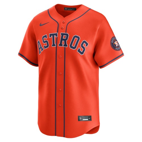 Houston Astros Nike Alternate Limited Jersey – Orange Houston Astros Nike Alternate Limited Jersey – Orange