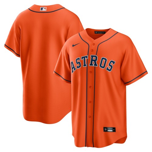 Houston Astros Nike Alternate Replica Team Jersey - Orange Houston Astros Nike Alternate Replica Team Jersey - Orange