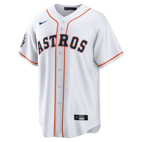 Houston Astros Nike 2022 World Series Home Custom Replica Jersey - White Houston Astros Nike 2022 World Series Home Custom Replica Jersey - White