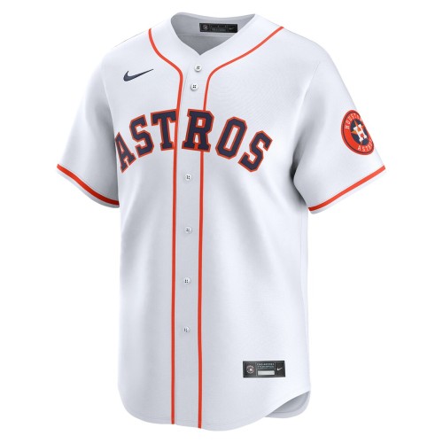 Houston Astros Nike Home Limited Jersey - White Houston Astros Nike Home Limited Jersey - White