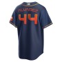 Yordan Alvarez Houston Astros Nike 2022 City Connect Replica Player Jersey - Navy Yordan Alvarez Houston Astros Nike 2022 City Connect Replica Player Jersey - Navy