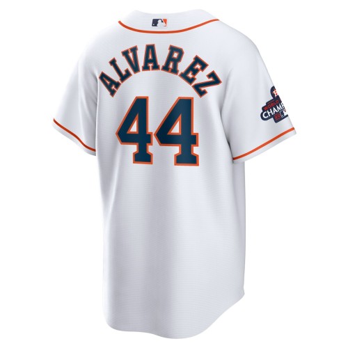 Yordan Alvarez Houston Astros Nike 2022 World Series Champions Home Replica Jersey - White Yordan Alvarez Houston Astros Nike 2022 World Series Champions Home Replica Jersey - White