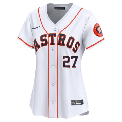 Jose Altuve Houston Astros Nike Women's Home Limited Player Jersey - White Jose Altuve Houston Astros Nike Women's Home Limited Player Jersey - White