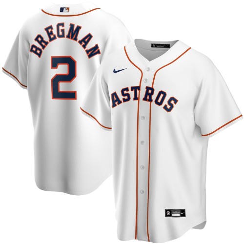 Alex Bregman Houston Astros Nike Youth Alternate Replica Player Jersey - White Alex Bregman Houston Astros Nike Youth Alternate Replica Player Jersey - White