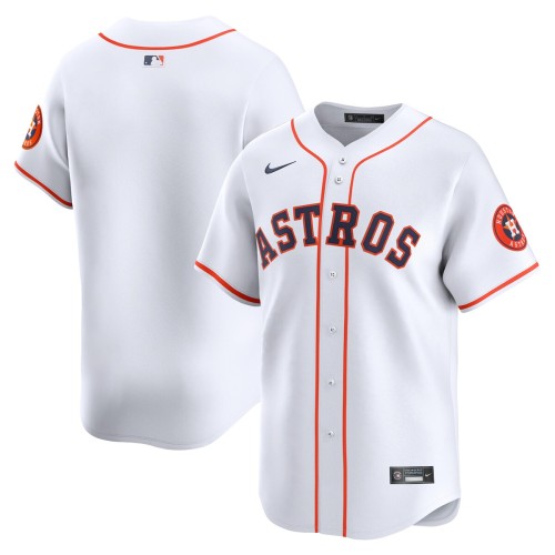 Houston Astros Nike Youth Home Limited Jersey - White Houston Astros Nike Youth Home Limited Jersey - White