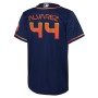 Yordan Alvarez Houston Astros Nike Youth 2022 City Connect Replica Player Jersey - Navy Yordan Alvarez Houston Astros Nike Youth 2022 City Connect Replica Player Jersey - Navy