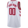 Houston Rockets Nike Swingman Custom Jersey - Association Edition - White Houston Rockets Nike Swingman Custom Jersey - Association Edition - White