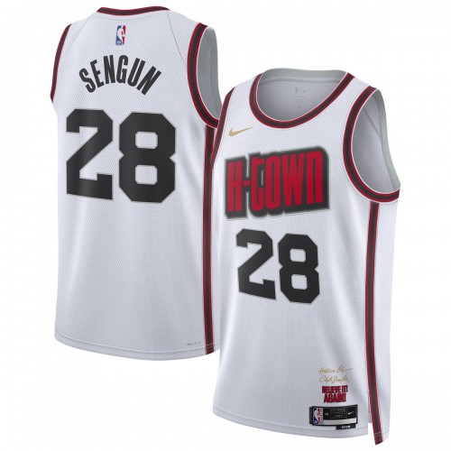 Alperen Sengun Houston Rockets Nike Unisex 2024/25 Swingman Player Jersey - City Edition - White