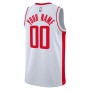 Houston Rockets Nike Unisex 2022/23 Swingman Custom Jersey White - Association Edition Houston Rockets Nike Unisex 2022/23 Swingman Custom Jersey White - Association Edition