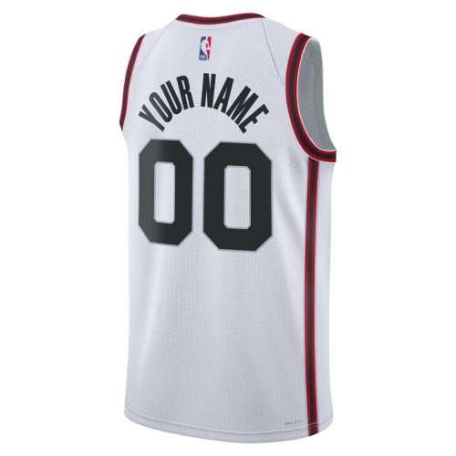 Houston Rockets Nike Unisex 2024/25 Custom Swingman Jersey - City Edition - White Houston Rockets Nike Unisex 2024/25 Custom Swingman Jersey - City Edition - White
