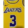 Men's Los Angeles Lakers Anthony Davis #3 Yellow 18-19 Swingman Jersey - Icon Edition Men's Los Angeles Lakers Anthony Davis #3 Yellow 18-19 Swingman Jersey - Icon Edition