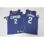 Men's LA Clippers Kawhi Leonard #2 Blue 19-20 Swingman Jersey - Icon Edition Men's LA Clippers Kawhi Leonard #2 Blue 19-20 Swingman Jersey - Icon Edition