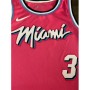 Men's Miami Heat Dwyane Wade #3 Pink 19-20 Swingman Jersey - City Edition Men's Miami Heat Dwyane Wade #3 Pink 19-20 Swingman Jersey - City Edition