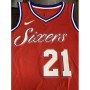 Men's Philadelphia 76ers Joel Embiid #21 Red Swingman Jersey - Statement Edition Men's Philadelphia 76ers Joel Embiid #21 Red Swingman Jersey - Statement Edition