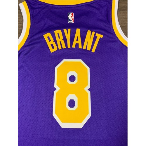 Men's Los Angeles Lakers Kobe Bryant #8 Purple Swingman Jersey - Statement Edition Men's Los Angeles Lakers Kobe Bryant #8 Purple Swingman Jersey - Statement Edition