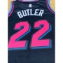 Men's Miami Heat Jimmy Butler #22 Black 19-20 Swingman Jersey - City Edition Men's Miami Heat Jimmy Butler #22 Black 19-20 Swingman Jersey - City Edition
