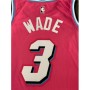 Men's Miami Heat Dwyane Wade #3 Pink 19-20 Swingman Jersey - City Edition Men's Miami Heat Dwyane Wade #3 Pink 19-20 Swingman Jersey - City Edition