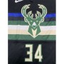 Men's Milwaukee Bucks Giannis Antetokounmpo #34 Black 2020 Swingman Jersey - Statement Edition Men's Milwaukee Bucks Giannis Antetokounmpo #34 Black 2020 Swingman Jersey - Statement Edition