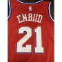 Men's Philadelphia 76ers Joel Embiid #21 Red Swingman Jersey - Statement Edition Men's Philadelphia 76ers Joel Embiid #21 Red Swingman Jersey - Statement Edition