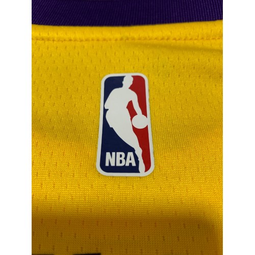 Men's Los Angeles Lakers Anthony Davis #3 Yellow 18-19 Swingman Jersey - Icon Edition Men's Los Angeles Lakers Anthony Davis #3 Yellow 18-19 Swingman Jersey - Icon Edition