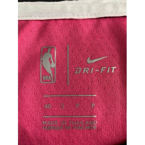 Men's Miami Heat Dwyane Wade #3 Pink 19-20 Swingman Jersey - City Edition Men's Miami Heat Dwyane Wade #3 Pink 19-20 Swingman Jersey - City Edition