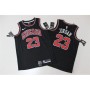 Men's Chicago Bulls Michael Jordan #23 Black Swingman Jersey Men's Chicago Bulls Michael Jordan #23 Black Swingman Jersey