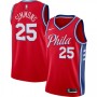 Men's Philadelphia 76ers Ben Simmons #25 Red Swingman Jersey - Statement Edition Men's Philadelphia 76ers Ben Simmons #25 Red Swingman Jersey - Statement Edition