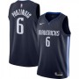 Men's Dallas Mavericks Kristaps Porzingis #6 Navy Finished Swingman Jersey - Statement Edition Men's Dallas Mavericks Kristaps Porzingis #6 Navy Finished Swingman Jersey - Statement Edition