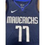 Men's Dallas Mavericks Luka Doncic #77 Navy Finished Swingman Jersey - Statement Editon Men's Dallas Mavericks Luka Doncic #77 Navy Finished Swingman Jersey - Statement Editon