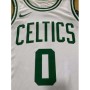 Men's Boston Celtics Jayson Tatum #0 White Swingman Jersey - Icon Edition Men's Boston Celtics Jayson Tatum #0 White Swingman Jersey - Icon Edition