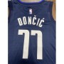 Men's Dallas Mavericks Luka Doncic #77 Navy Finished Swingman Jersey - Statement Editon Men's Dallas Mavericks Luka Doncic #77 Navy Finished Swingman Jersey - Statement Editon
