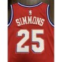 Men's Philadelphia 76ers Ben Simmons #25 Red Swingman Jersey - Statement Edition Men's Philadelphia 76ers Ben Simmons #25 Red Swingman Jersey - Statement Edition