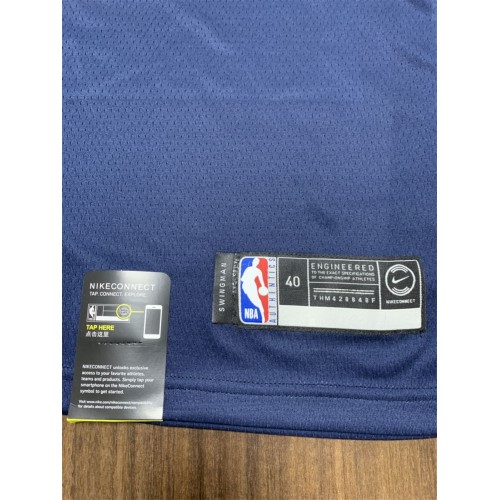 Men's Dallas Mavericks Kristaps Porzingis #6 Navy Finished Swingman Jersey - Statement Edition Men's Dallas Mavericks Kristaps Porzingis #6 Navy Finished Swingman Jersey - Statement Edition
