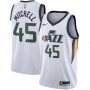 Men's Utah Jazz Donovan Mitchell #45 Nike White Swingman Jersey - Association Edition Men's Utah Jazz Donovan Mitchell #45 Nike White Swingman Jersey - Association Edition