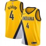 Men's Indiana Pacers Victor Oladipo #4 Nike Gold Finished Swingman Jersey - Statement Edition Men's Indiana Pacers Victor Oladipo #4 Nike Gold Finished Swingman Jersey - Statement Edition
