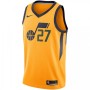 Men's Utah Jazz Rudy Gobert #27 Nike Gold Replica Swingman Jersey - Statement Edition Men's Utah Jazz Rudy Gobert #27 Nike Gold Replica Swingman Jersey - Statement Edition